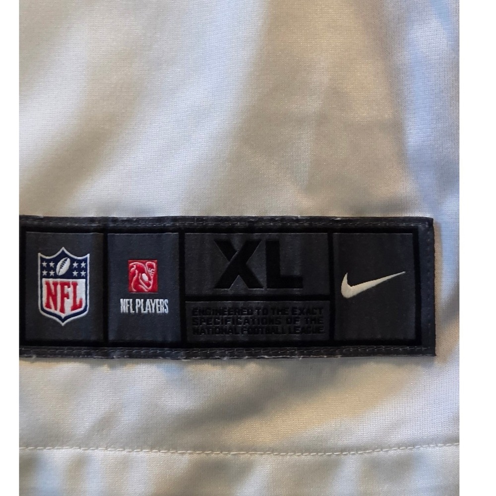 Nike Football Jersey Mens XL White Excellent Atlanta Falcons Skyline Graphic - Picture 5 of 8